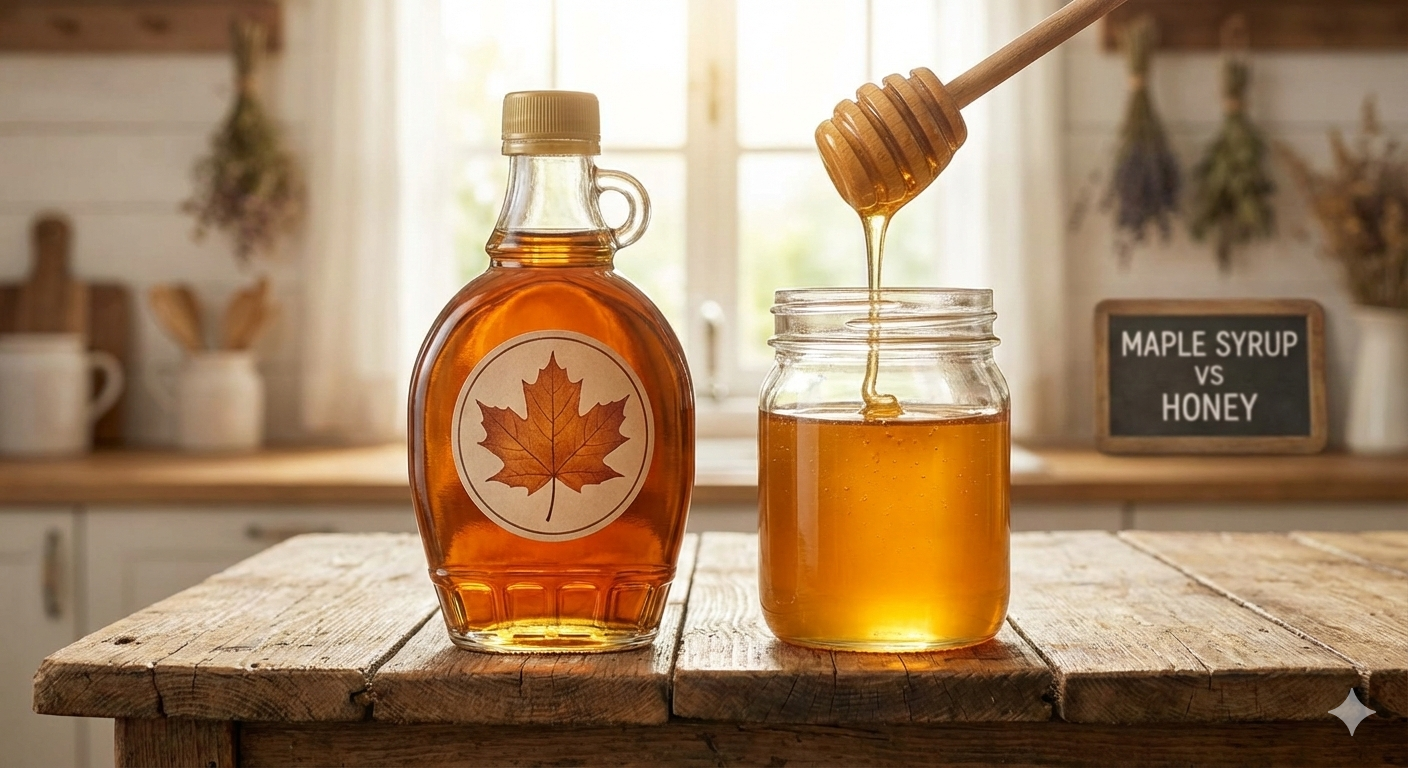 Maple Syrup vs Honey: Differences, Nutrition & Best Uses  Bonz Beach Farms