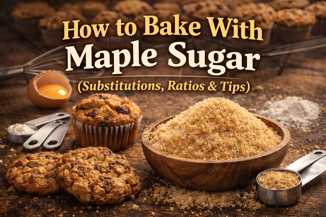 How to Bake With Maple Sugar (Substitutions, Ratios & Tips)