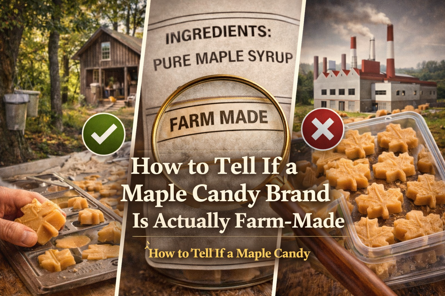How to Tell If a Maple Candy Brand Is Actually Farm-Made – Bonz Beach Farms