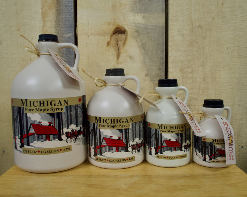 Pure Michigan Maple Syrup (Quart Plastic Bottle)