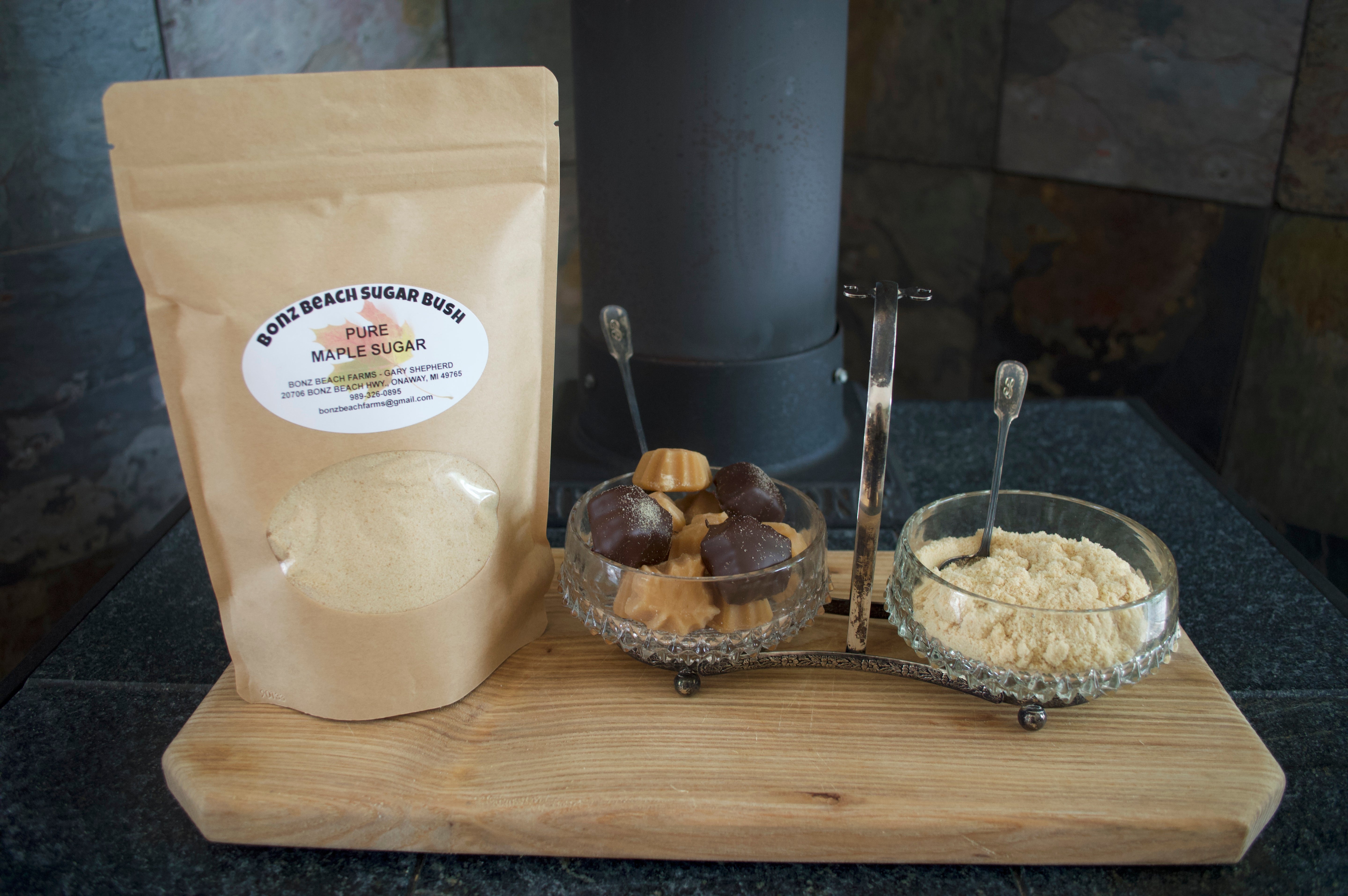 Pure Michigan Maple Sugar (1 lb Bag)