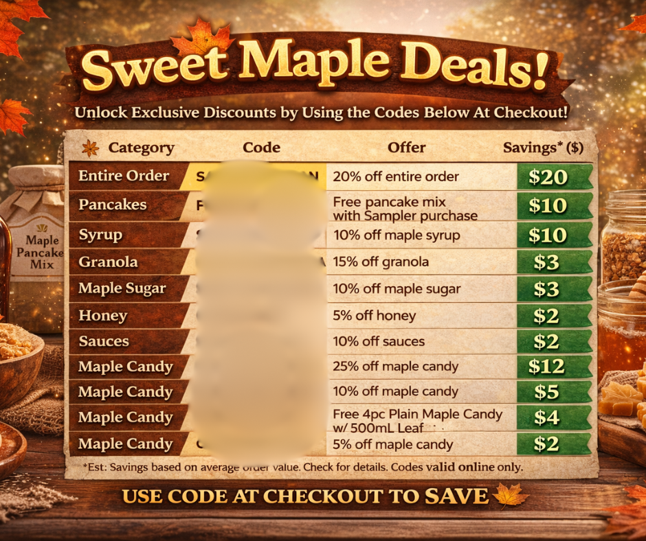 Sweet Maple Deals