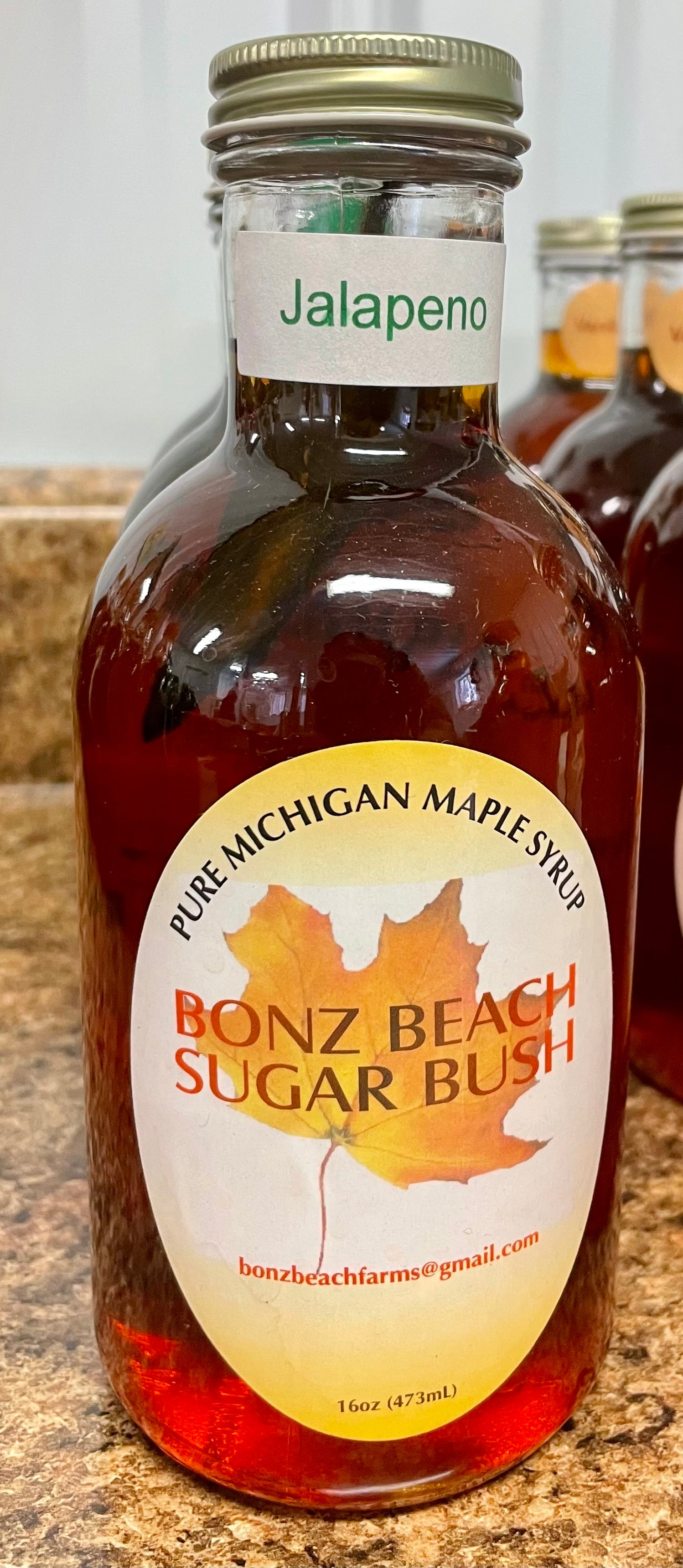Jalapeño Maple Syrup (With Real Jalapeño Pepper)