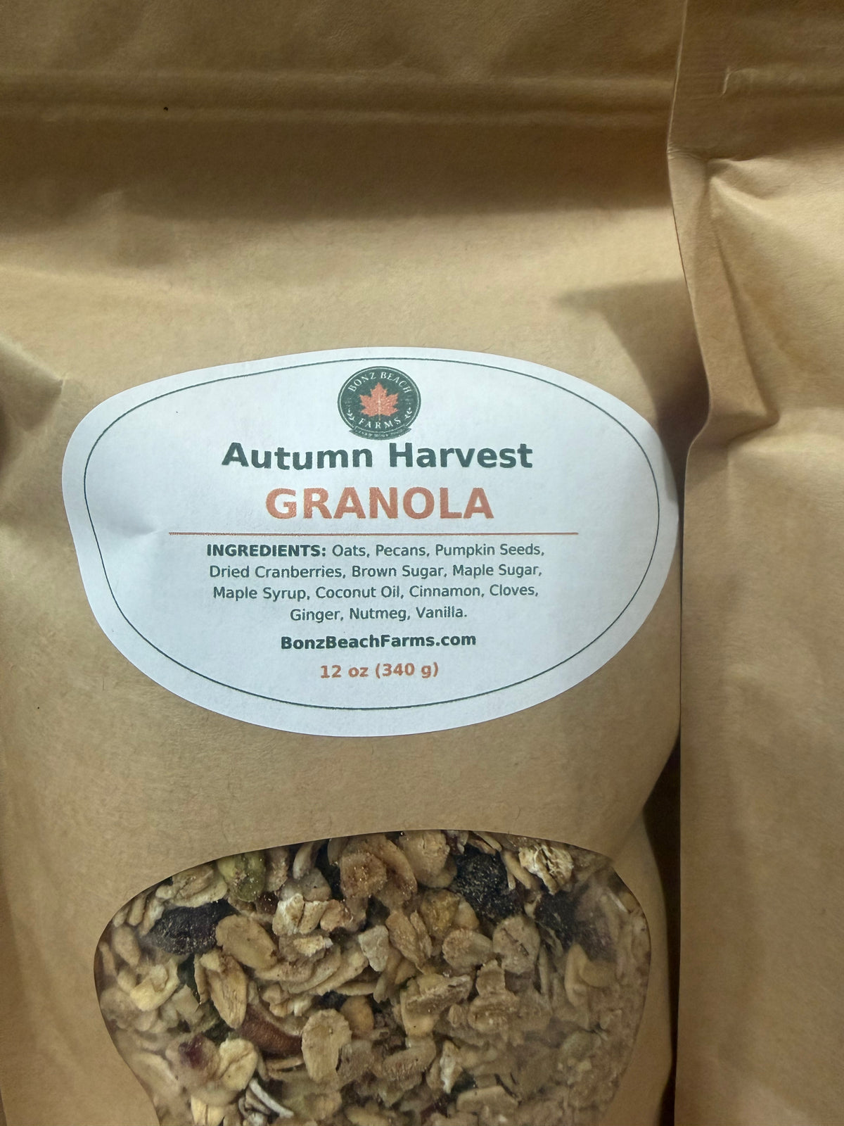 Autumn Harvest Granola [LIMITED TIME]