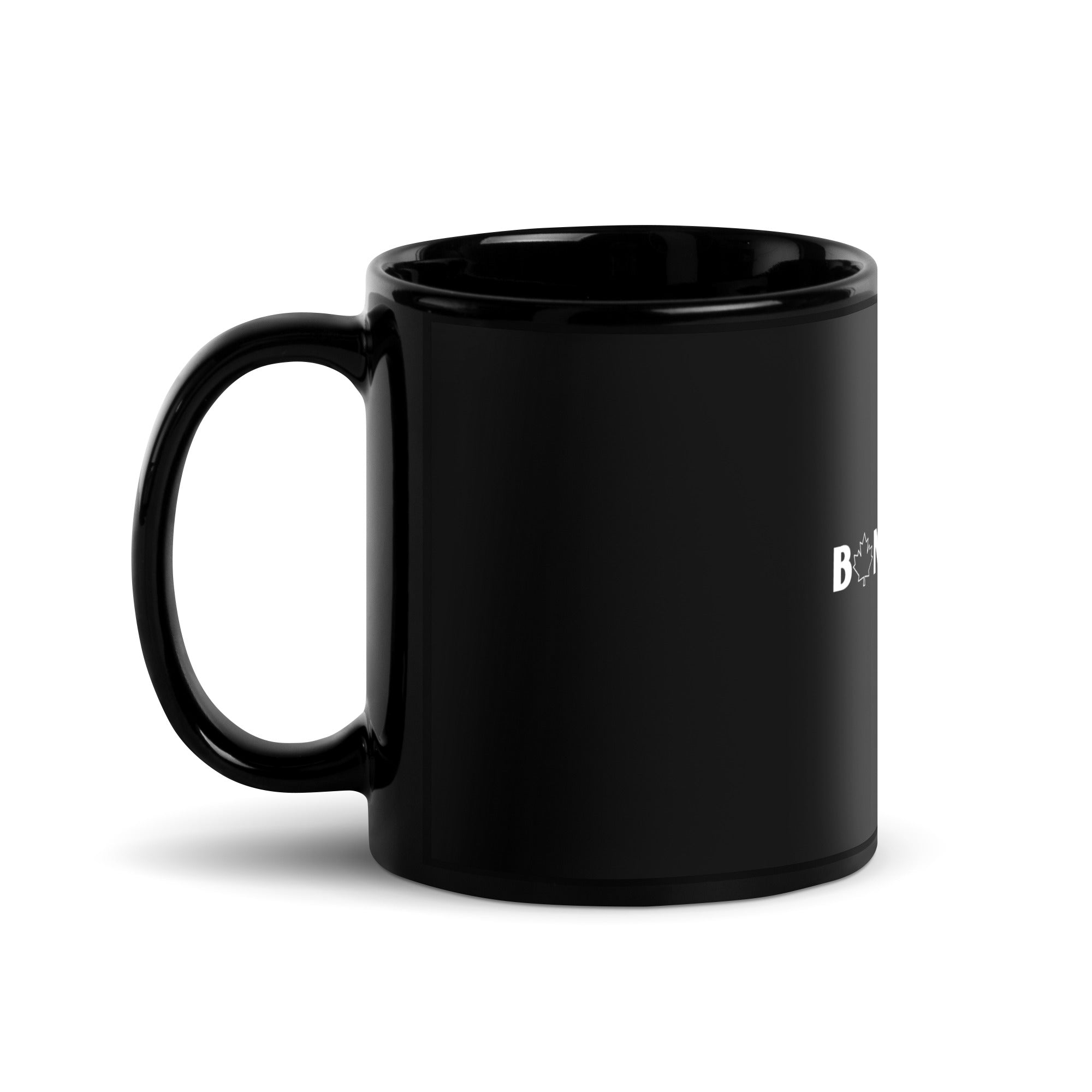 Classic Black Ceramic Coffee Mug | Bonz Beach Farms