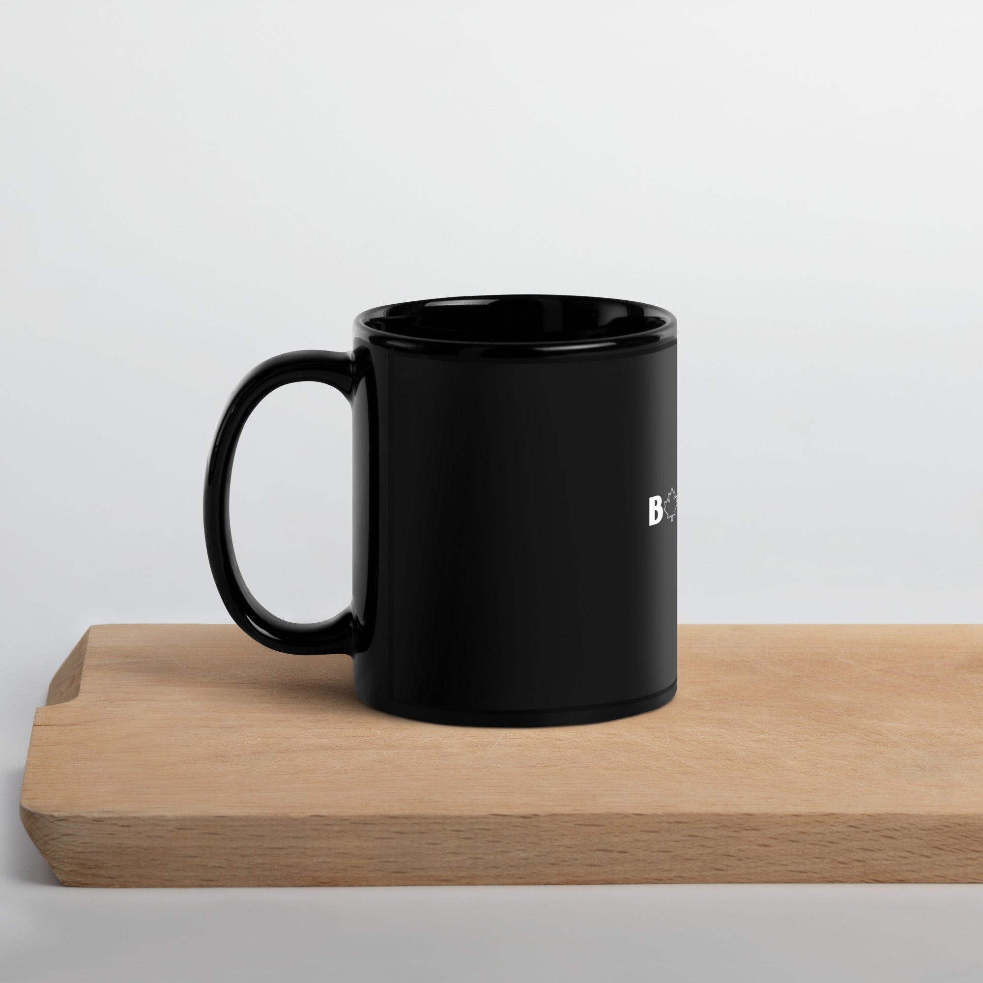 Classic Black Ceramic Coffee Mug | Bonz Beach Farms