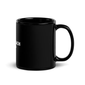 Classic Black Ceramic Coffee Mug | Bonz Beach Farms