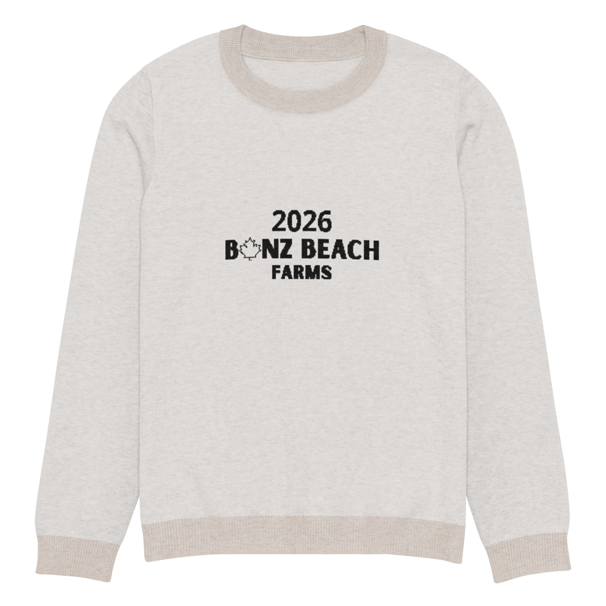 2026 Knit Crewneck Sweater | Bonz Beach Farms