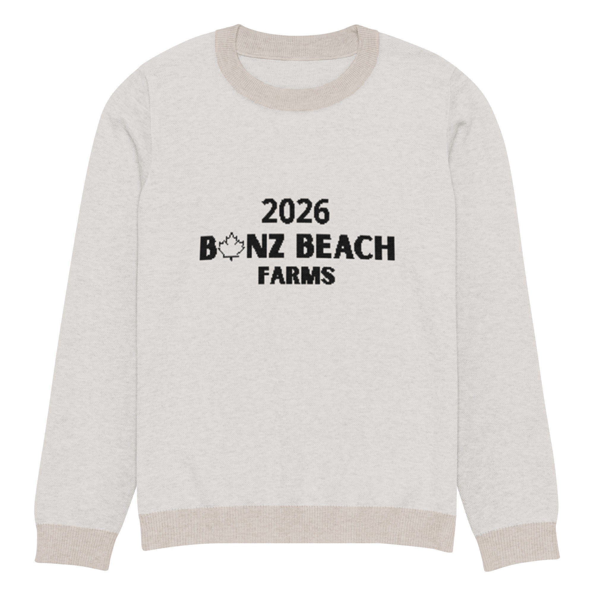 2026 Knit Crewneck Sweater | Bonz Beach Farms