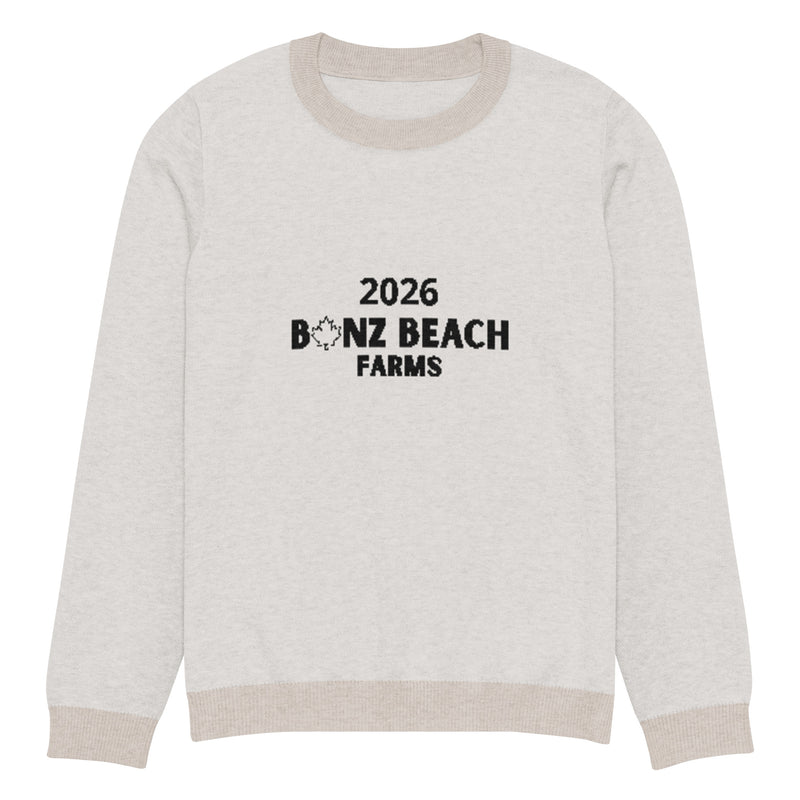 2026 Knit Crewneck Sweater | Bonz Beach Farms