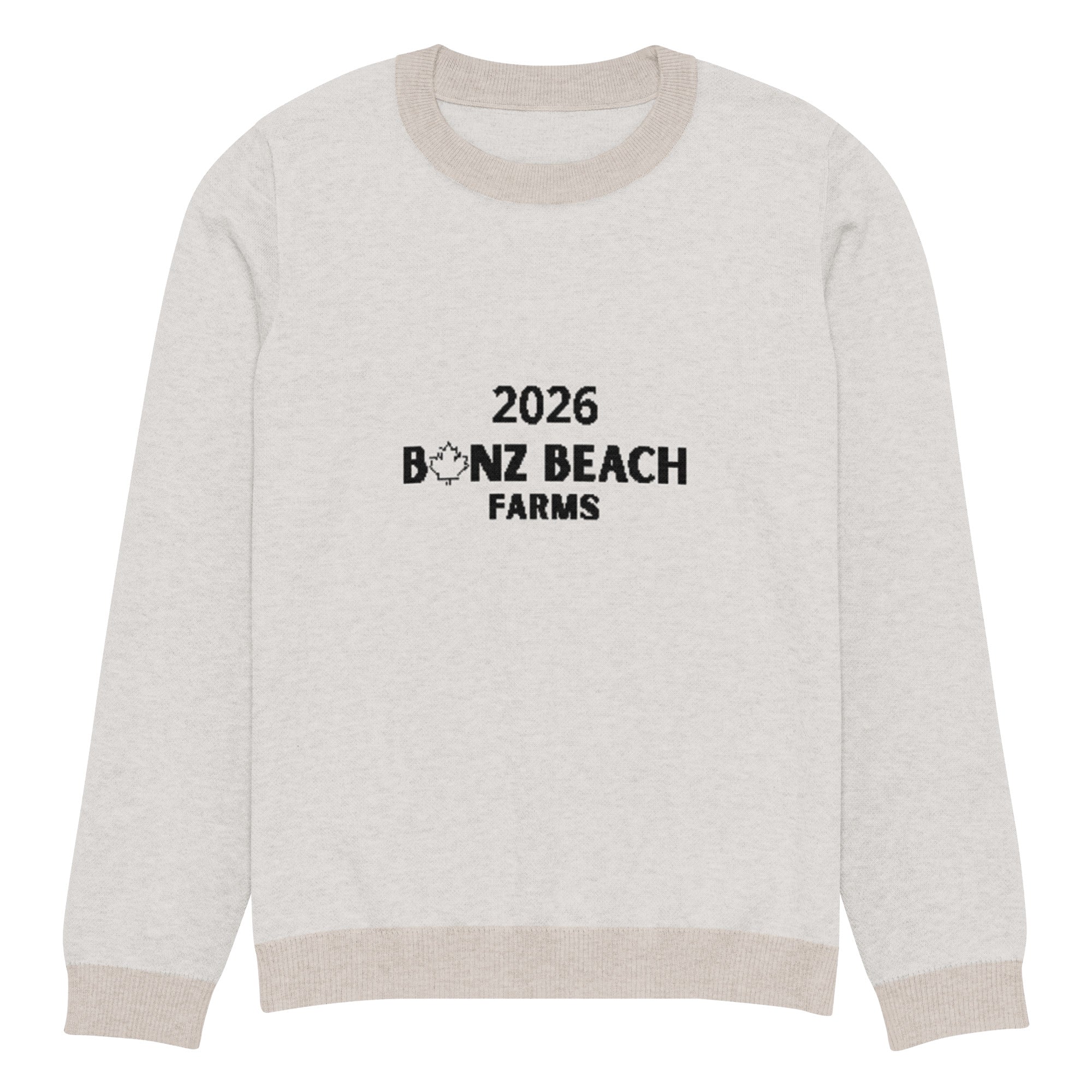 2026 Knit Crewneck Sweater | Bonz Beach Farms