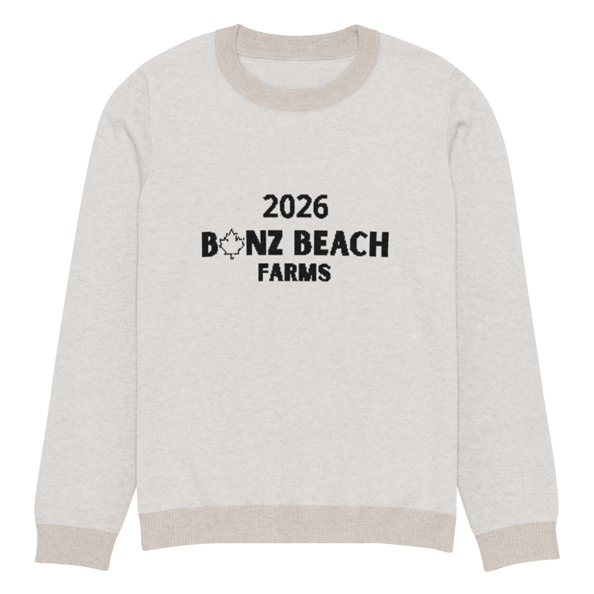 2026 Knit Crewneck Sweater | Bonz Beach Farms