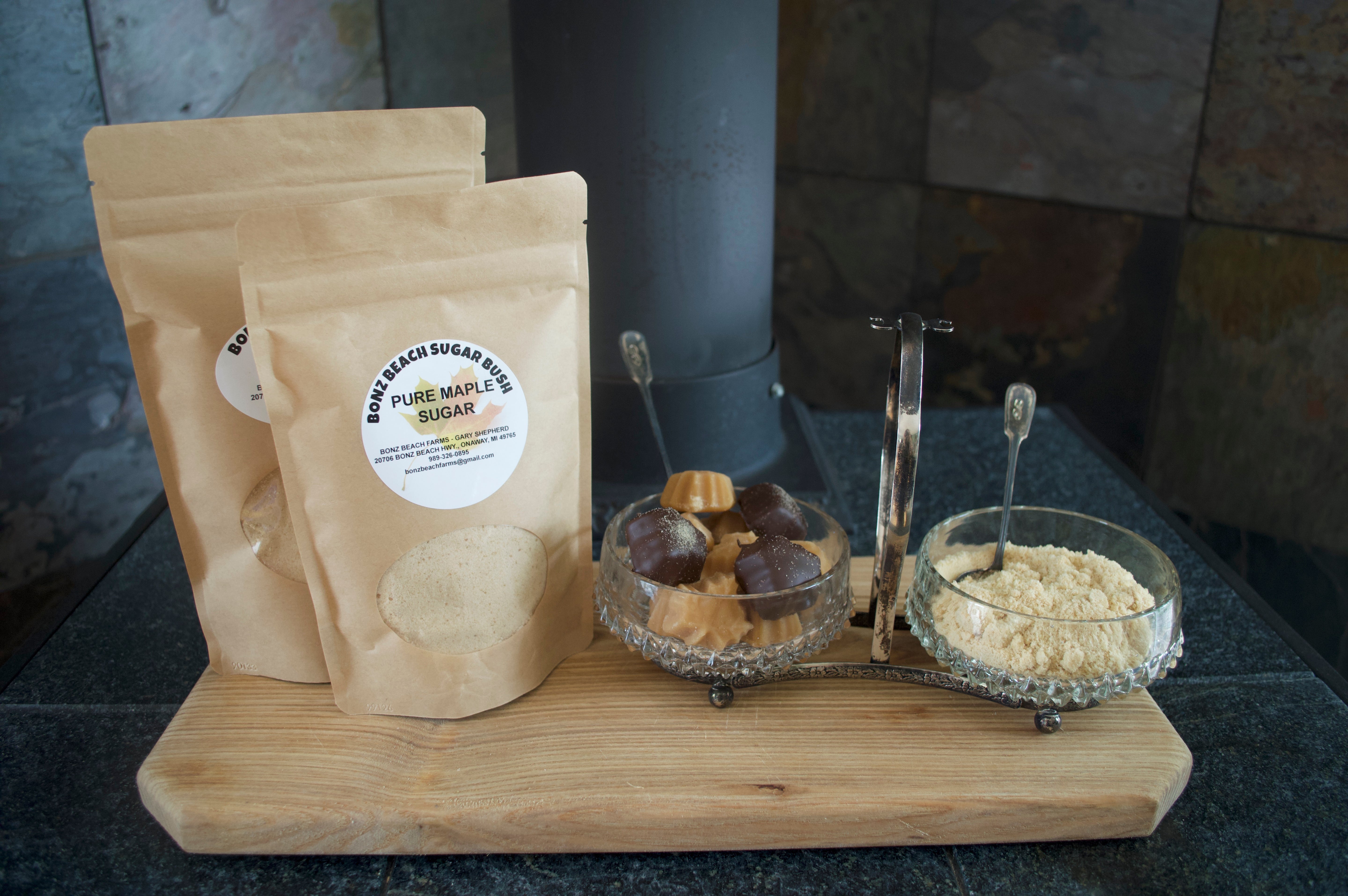 Pure Michigan Maple Sugar (1 lb Bag)