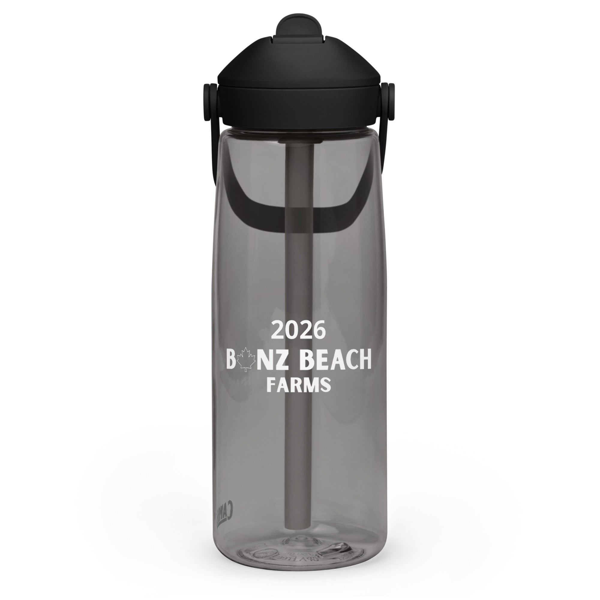 25 Ounce Flip Straw Water Bottle | Bonz Beach Farms