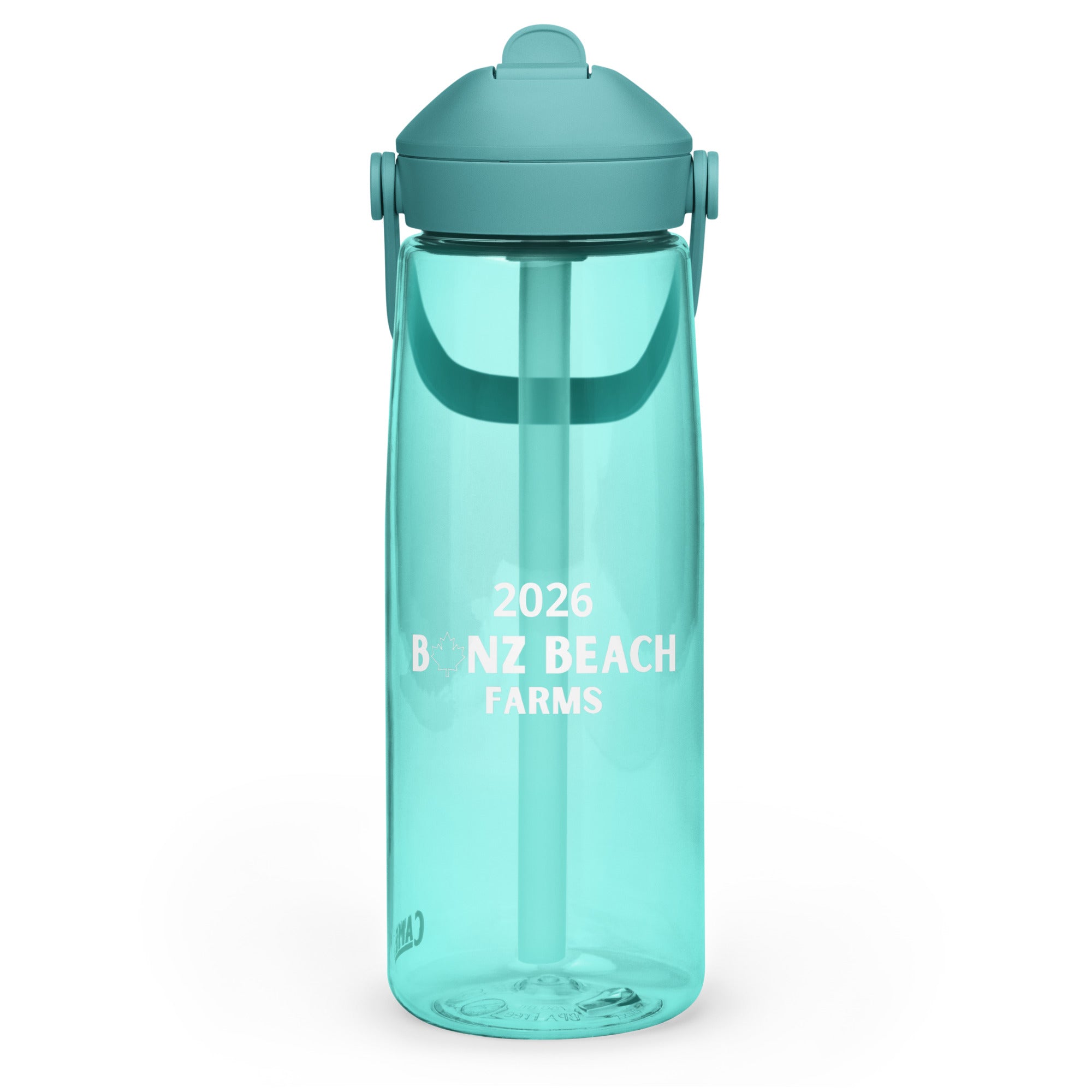 25 Ounce Flip Straw Water Bottle | Bonz Beach Farms
