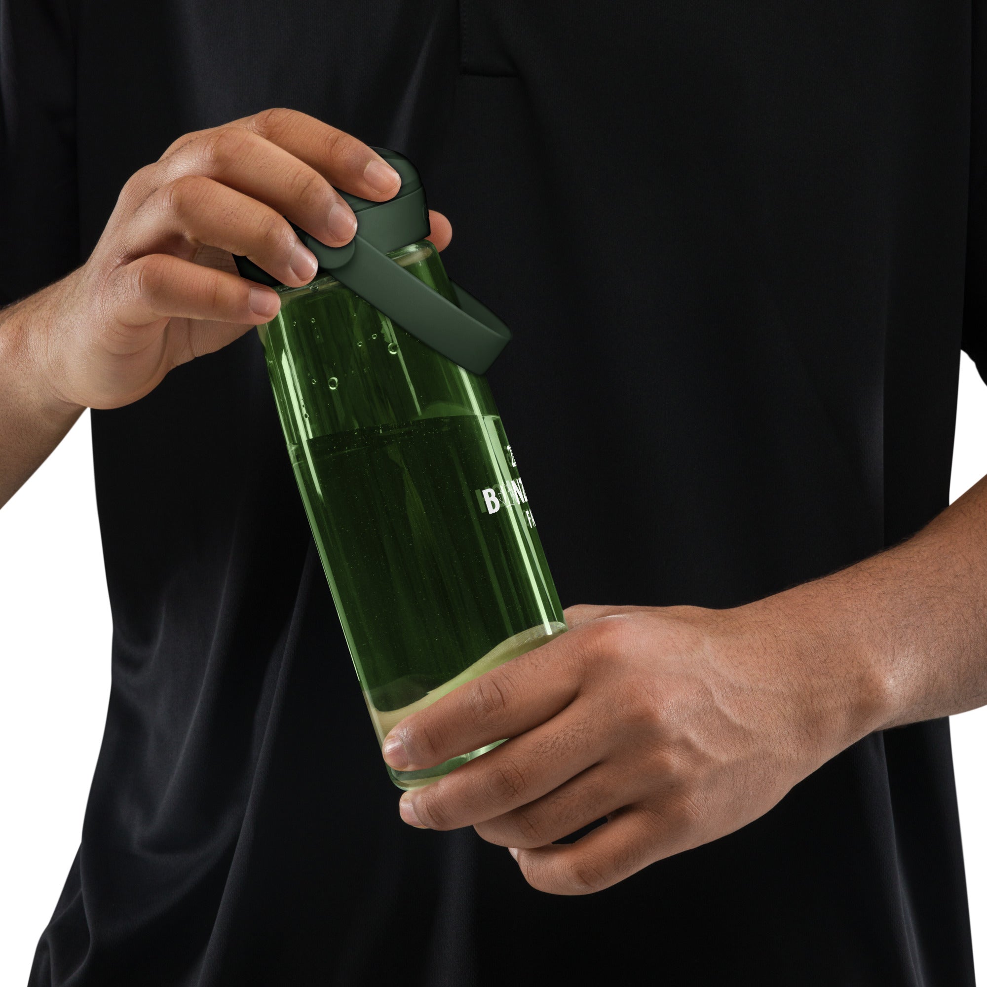 25 Ounce Flip Straw Water Bottle | Bonz Beach Farms