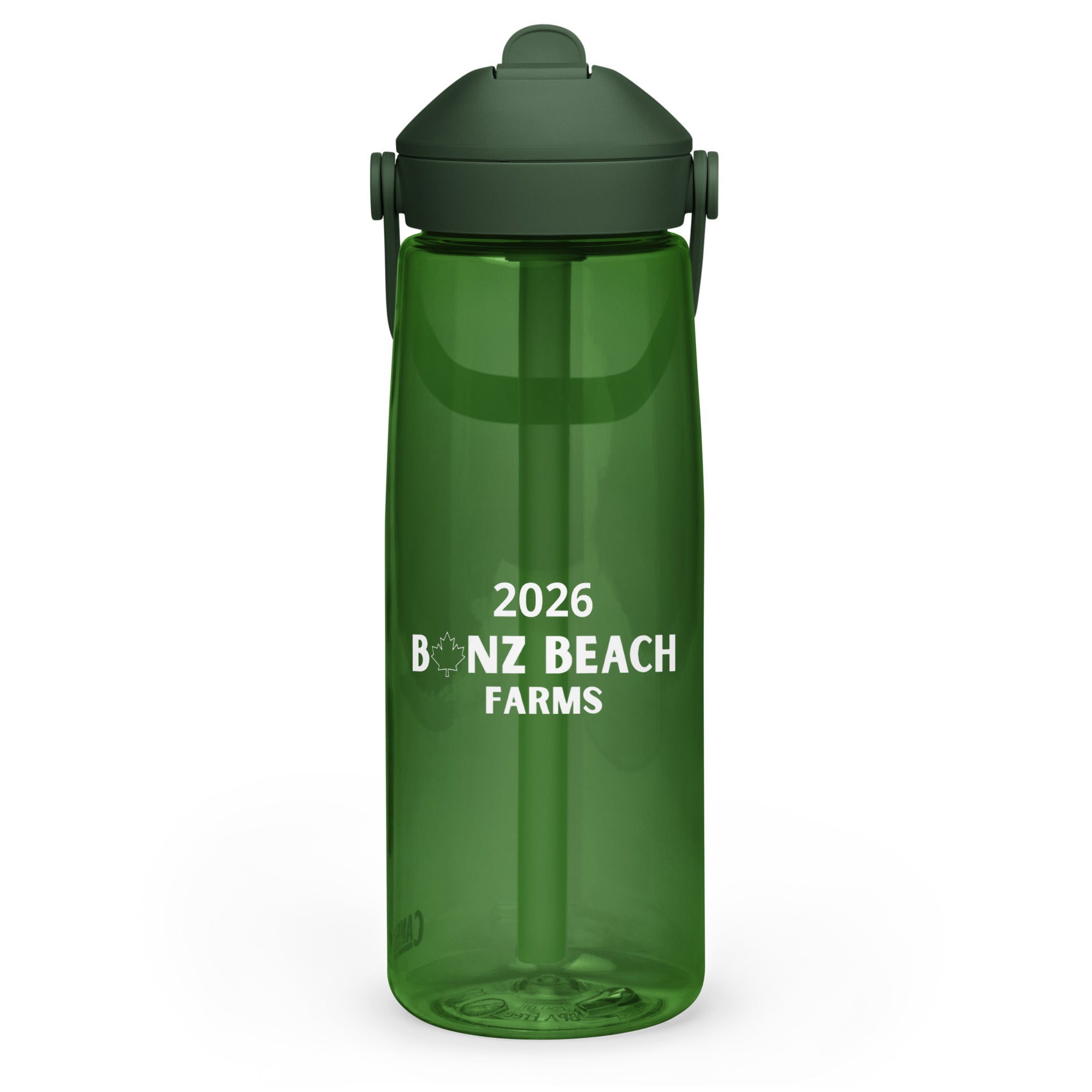 25 Ounce Flip Straw Water Bottle | Bonz Beach Farms