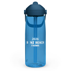 25 Ounce Flip Straw Water Bottle | Bonz Beach Farms