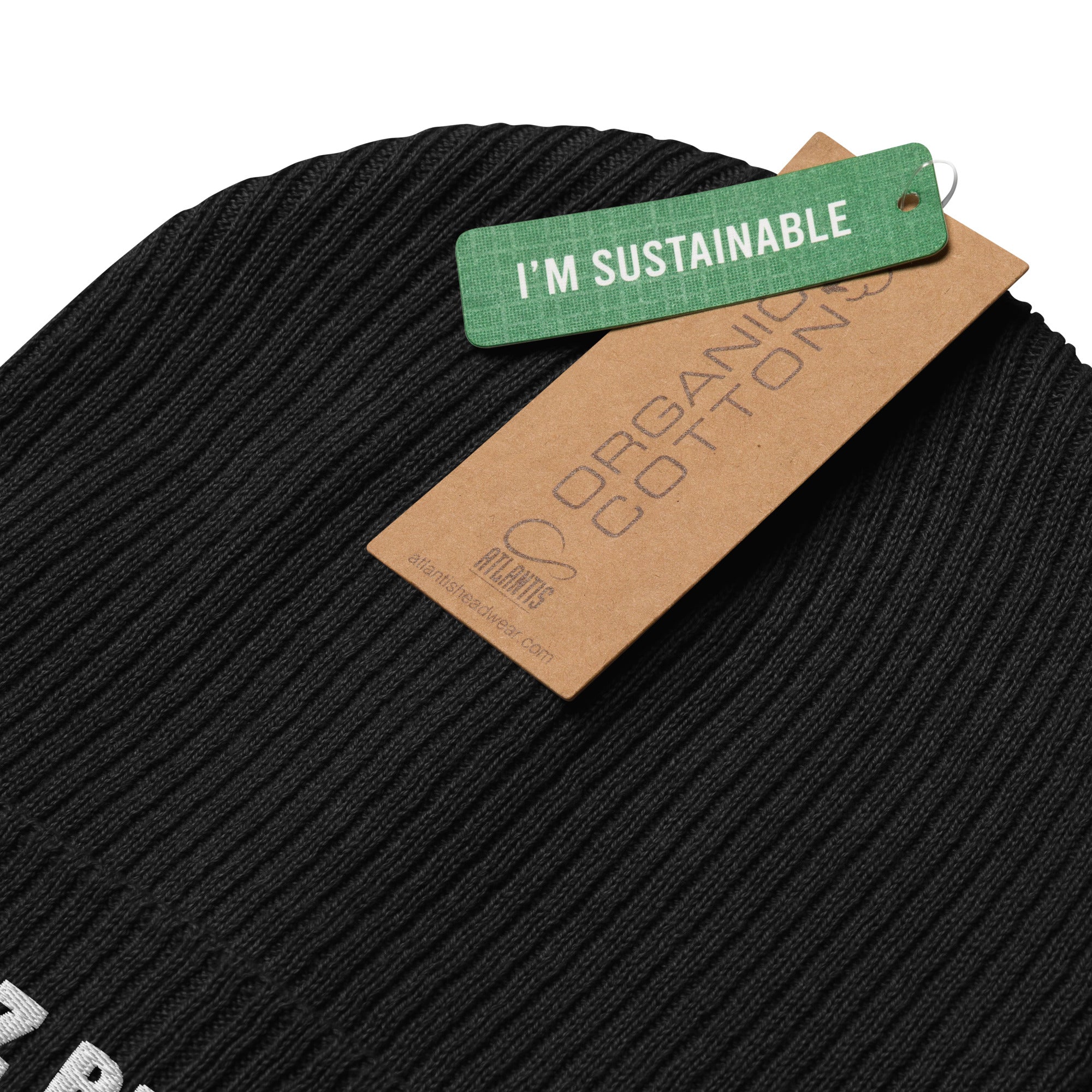 2026 Organic Embroidered Beanie | Bonz Beach Farms