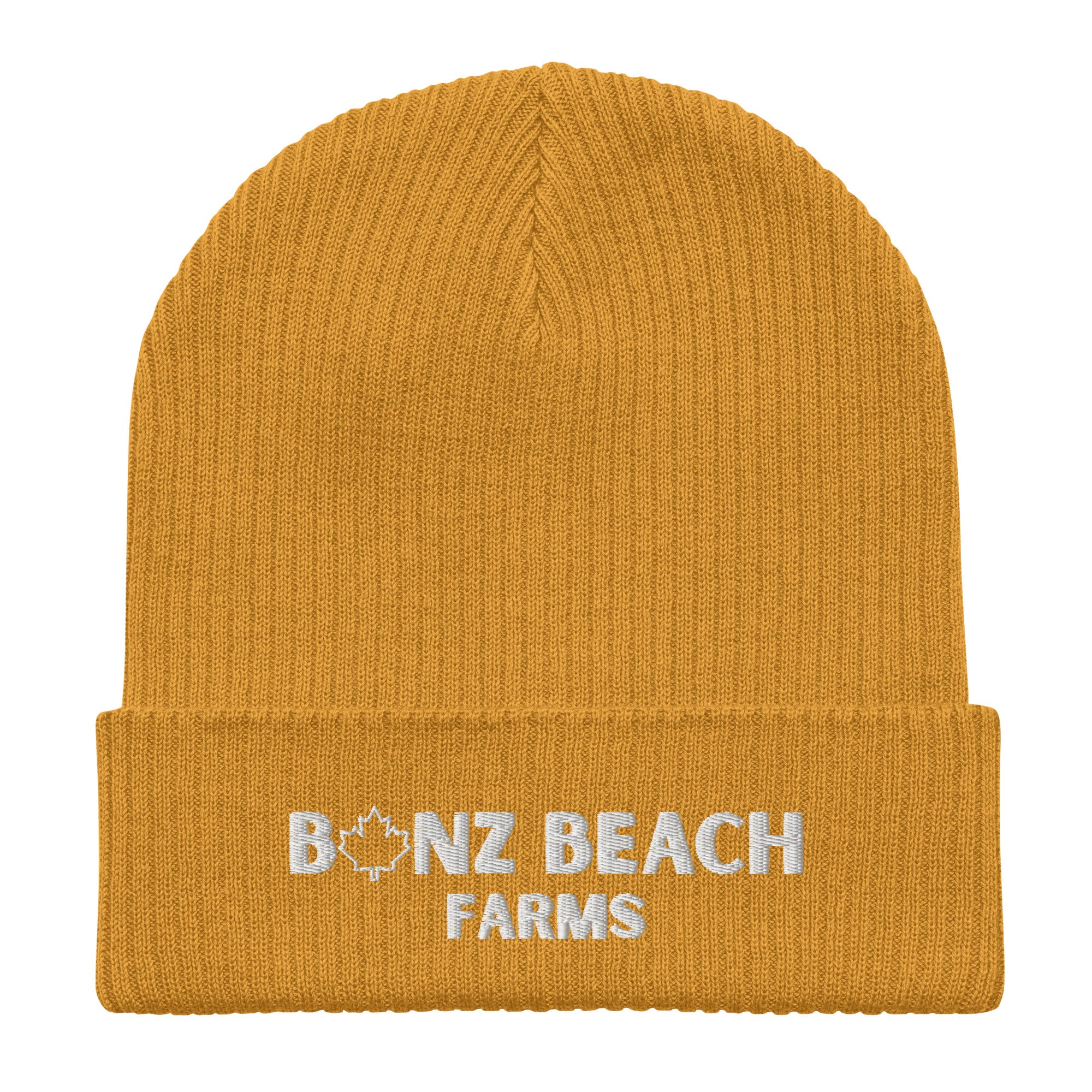 2026 Organic Embroidered Beanie | Bonz Beach Farms