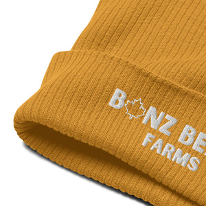 2026 Organic Embroidered Beanie | Bonz Beach Farms