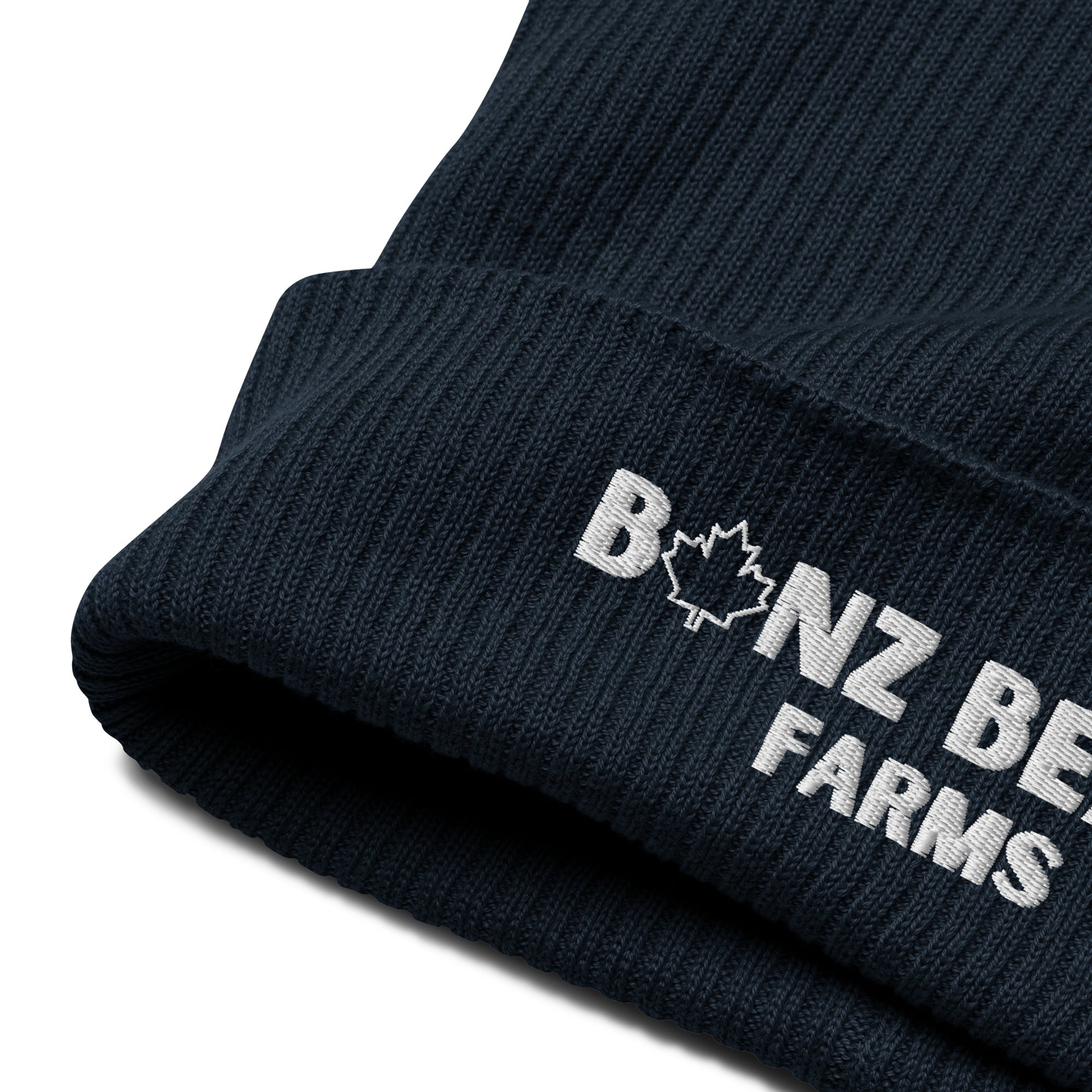 2026 Organic Embroidered Beanie | Bonz Beach Farms