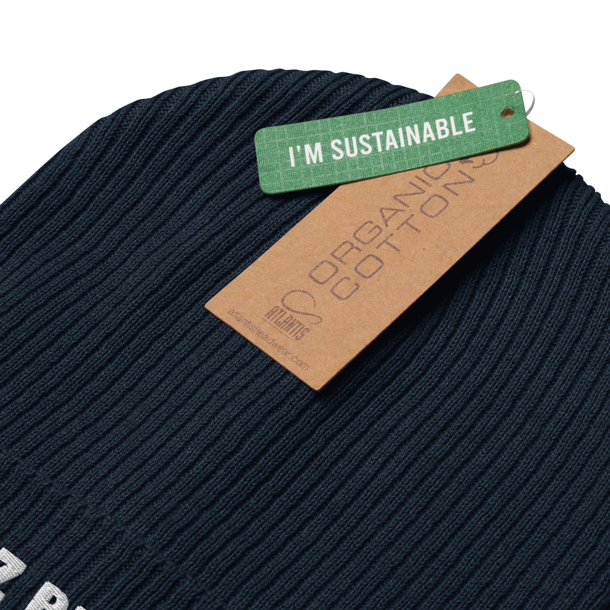 2026 Organic Embroidered Beanie | Bonz Beach Farms