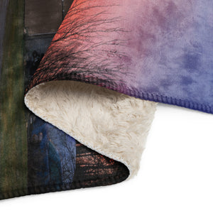 2026 Barn Sherpa Blanket | Bonz Beach Farms