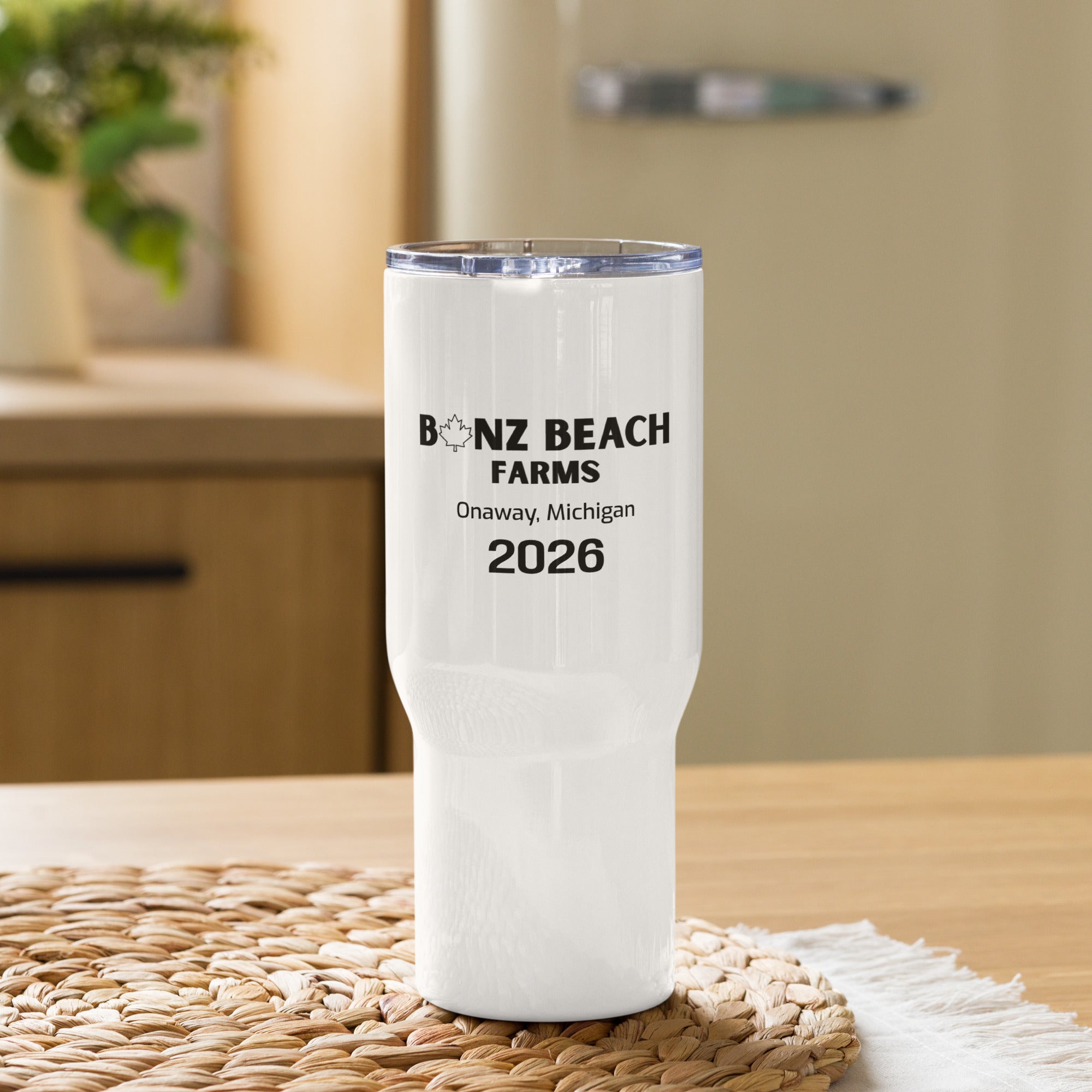 Insulated Stainless Steel Travel Mug | Bonz Beach Farms