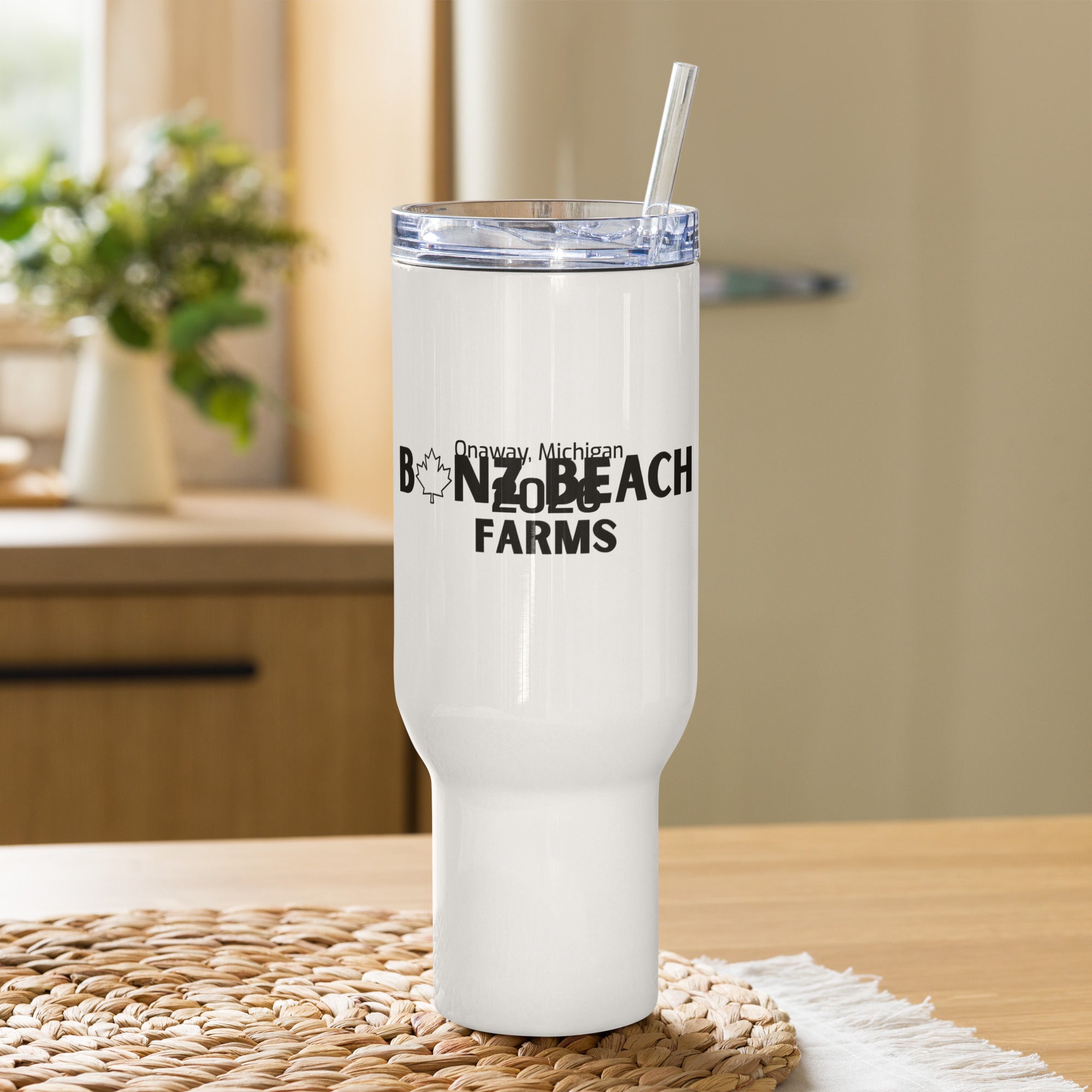 Insulated Stainless Steel Travel Mug | Bonz Beach Farms