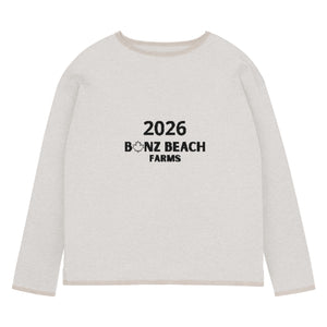 2026 Women's Knitted Straight-Hem Sweater | Bonz Beach Farms