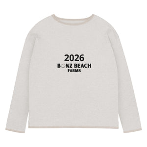 2026 Women's Knitted Straight-Hem Sweater | Bonz Beach Farms