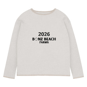 2026 Women's Knitted Straight-Hem Sweater | Bonz Beach Farms