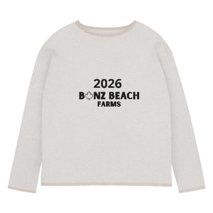 2026 Women's Knitted Straight-Hem Sweater | Bonz Beach Farms