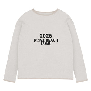 2026 Women's Knitted Straight-Hem Sweater | Bonz Beach Farms