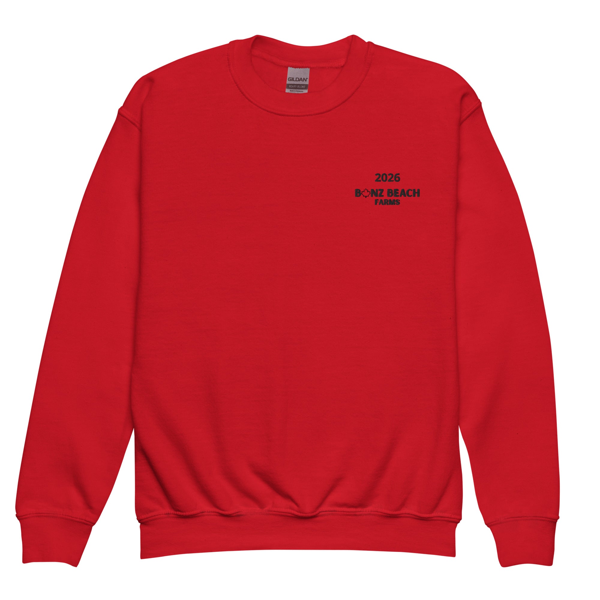 2026 Youth Crewneck Sweatshirt | Bonz Beach Farms