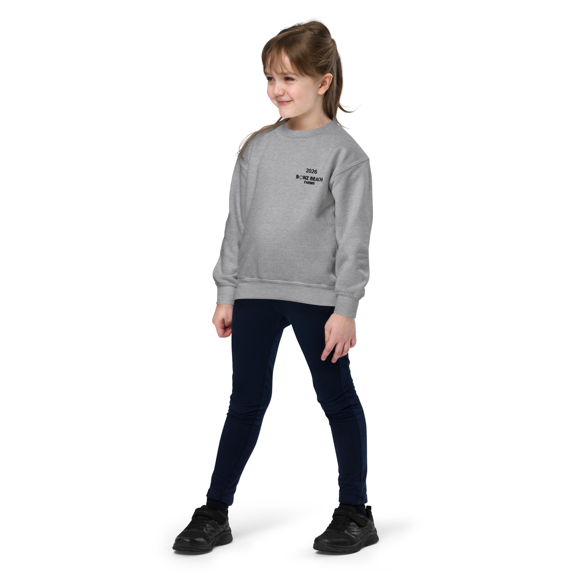 2026 Youth Crewneck Sweatshirt | Bonz Beach Farms