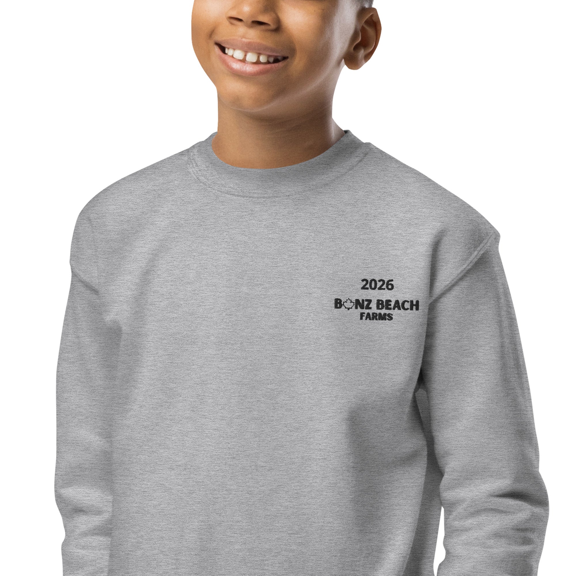 2026 Youth Crewneck Sweatshirt | Bonz Beach Farms