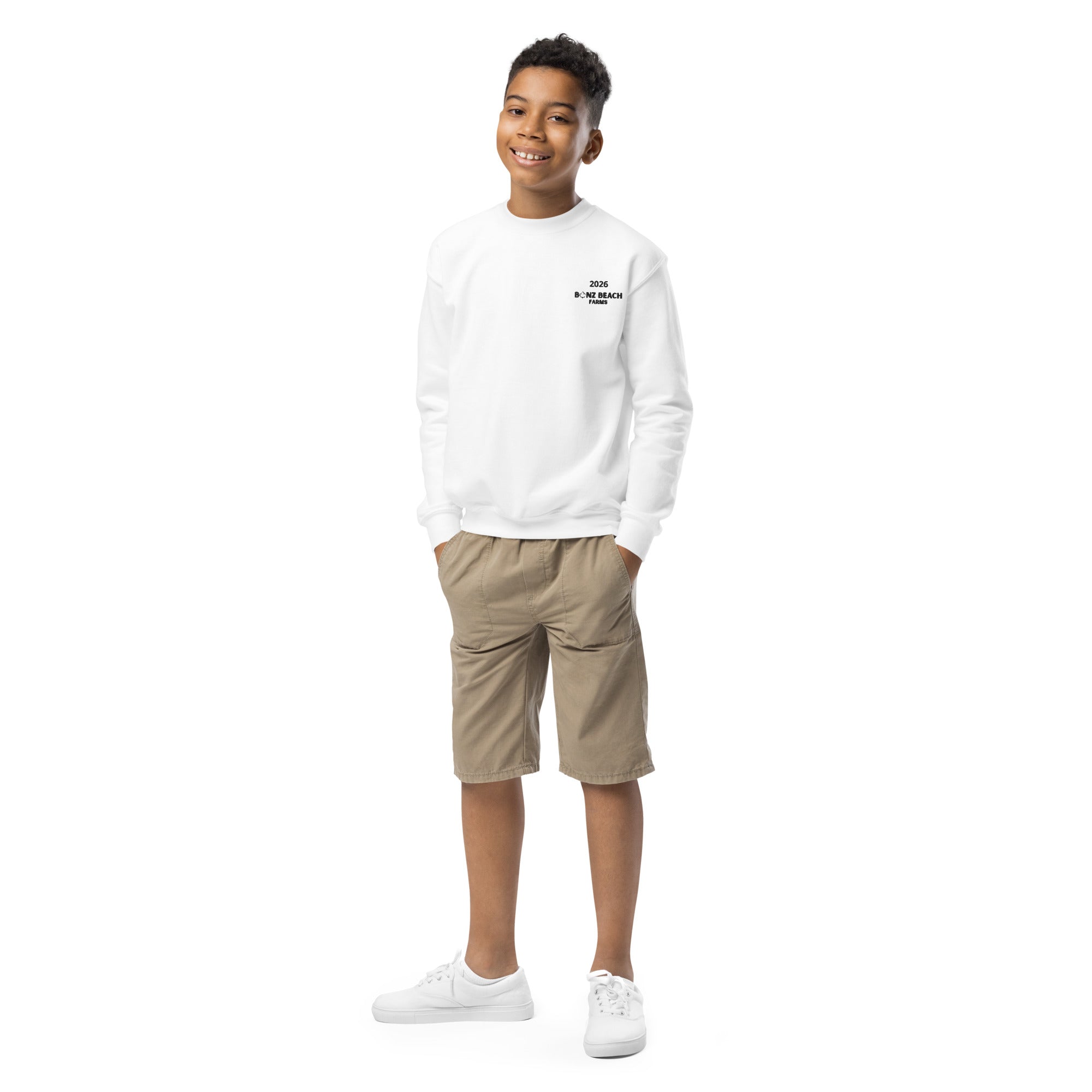 2026 Youth Crewneck Sweatshirt | Bonz Beach Farms